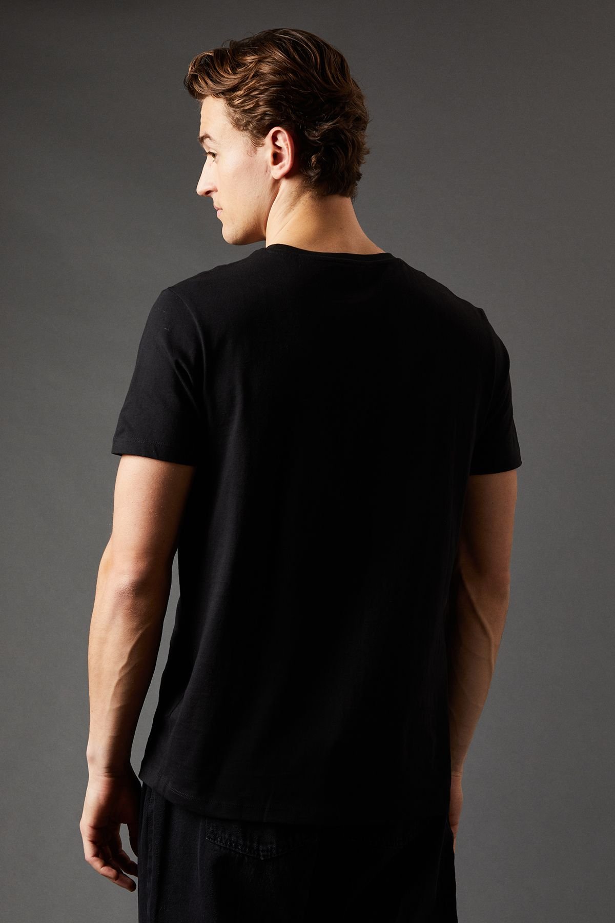 Burton Burton Men's Black 3 Pack Crew Neck T-Shirt - 3