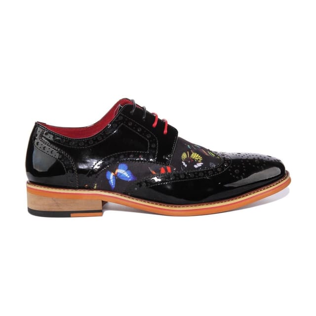 JUSTINREESS ENGLAND JUSTINREESS ENGLAND Men's 'Julius' Leather Shoes in Black - 2