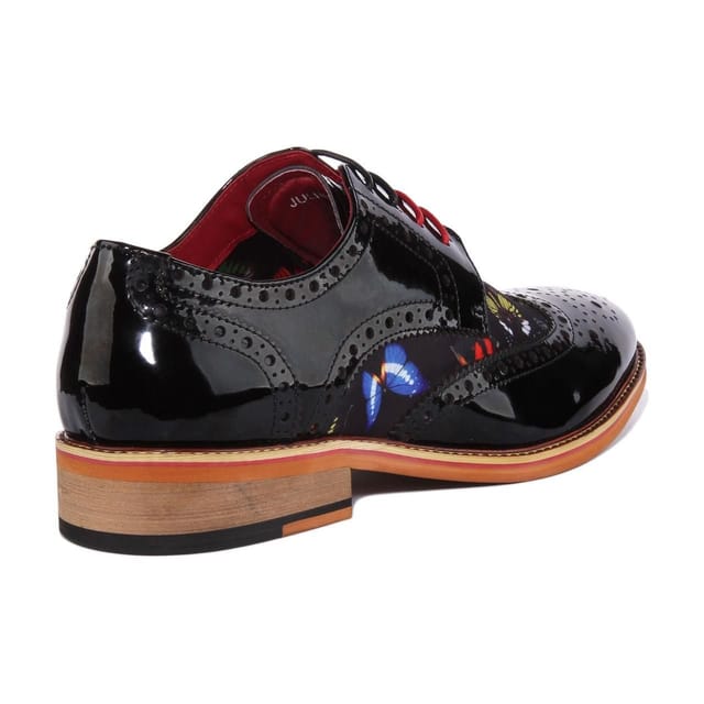 JUSTINREESS ENGLAND JUSTINREESS ENGLAND Men's 'Julius' Leather Shoes in Black - 3