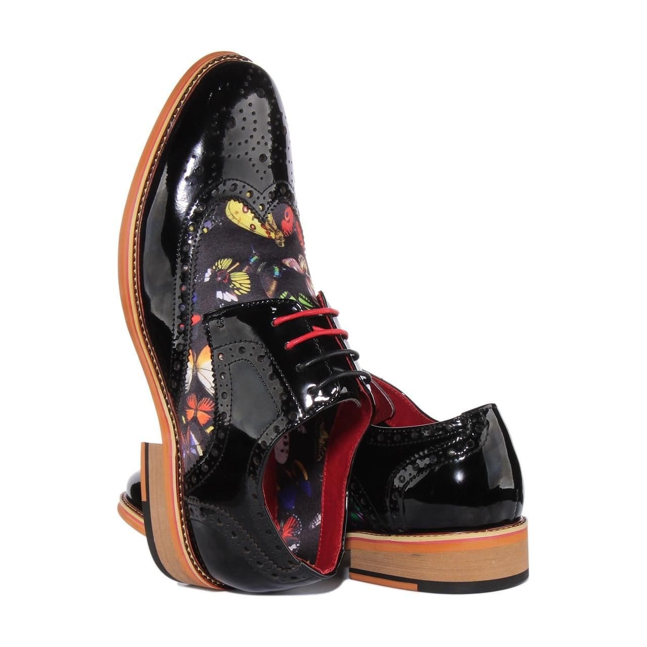 JUSTINREESS ENGLAND JUSTINREESS ENGLAND Men's 'Julius' Leather Shoes in Black - 4