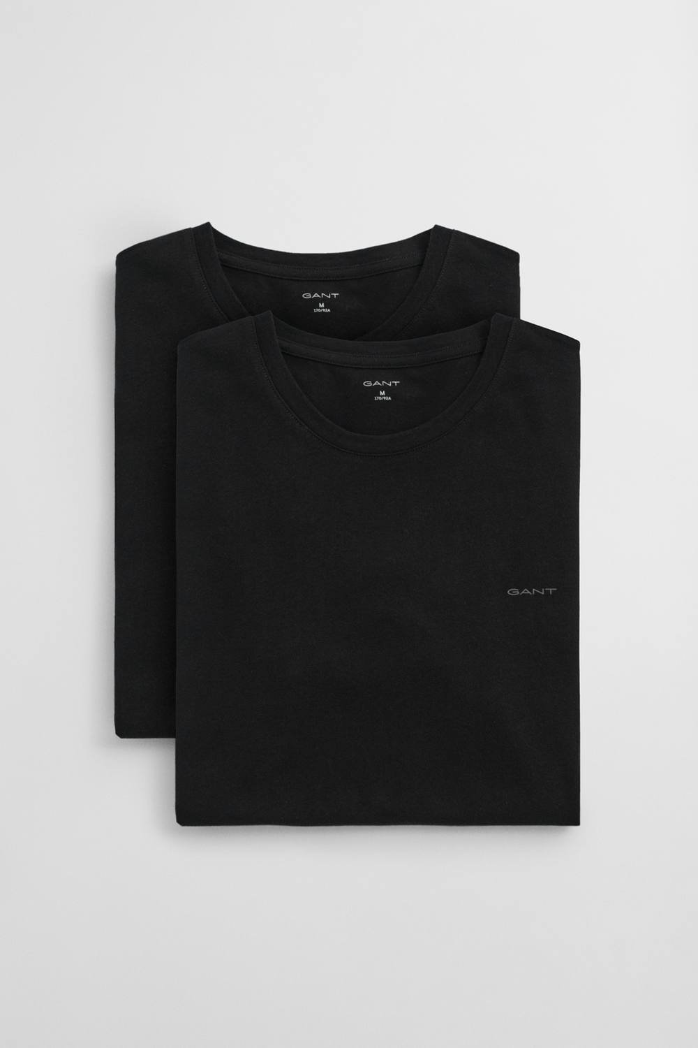 Gant Gant Men's Crew Neck T-Shirt 2 Pack Black - 2