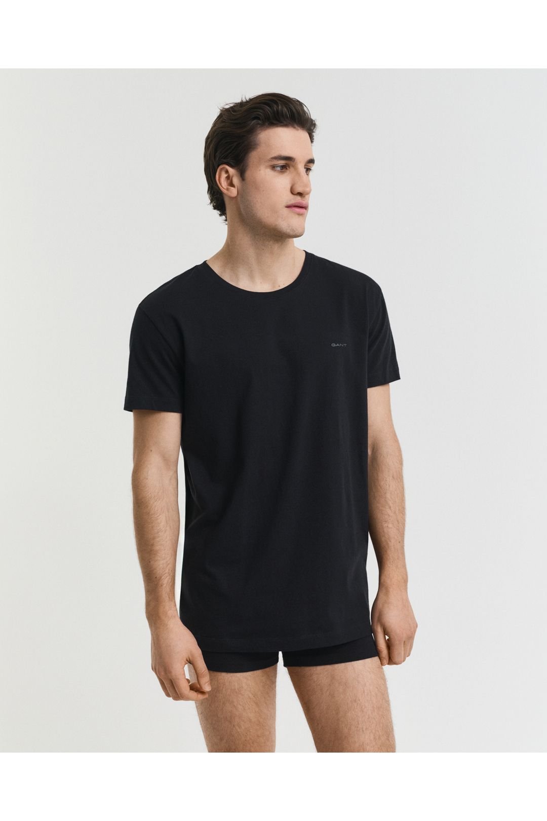Gant Gant Men's Crew Neck T-Shirt 2 Pack Black - 3
