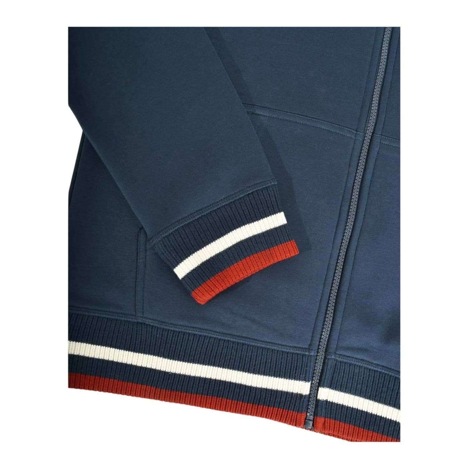 Lambretta Lambretta Men's Full Zip Hoodie in Navy - 4