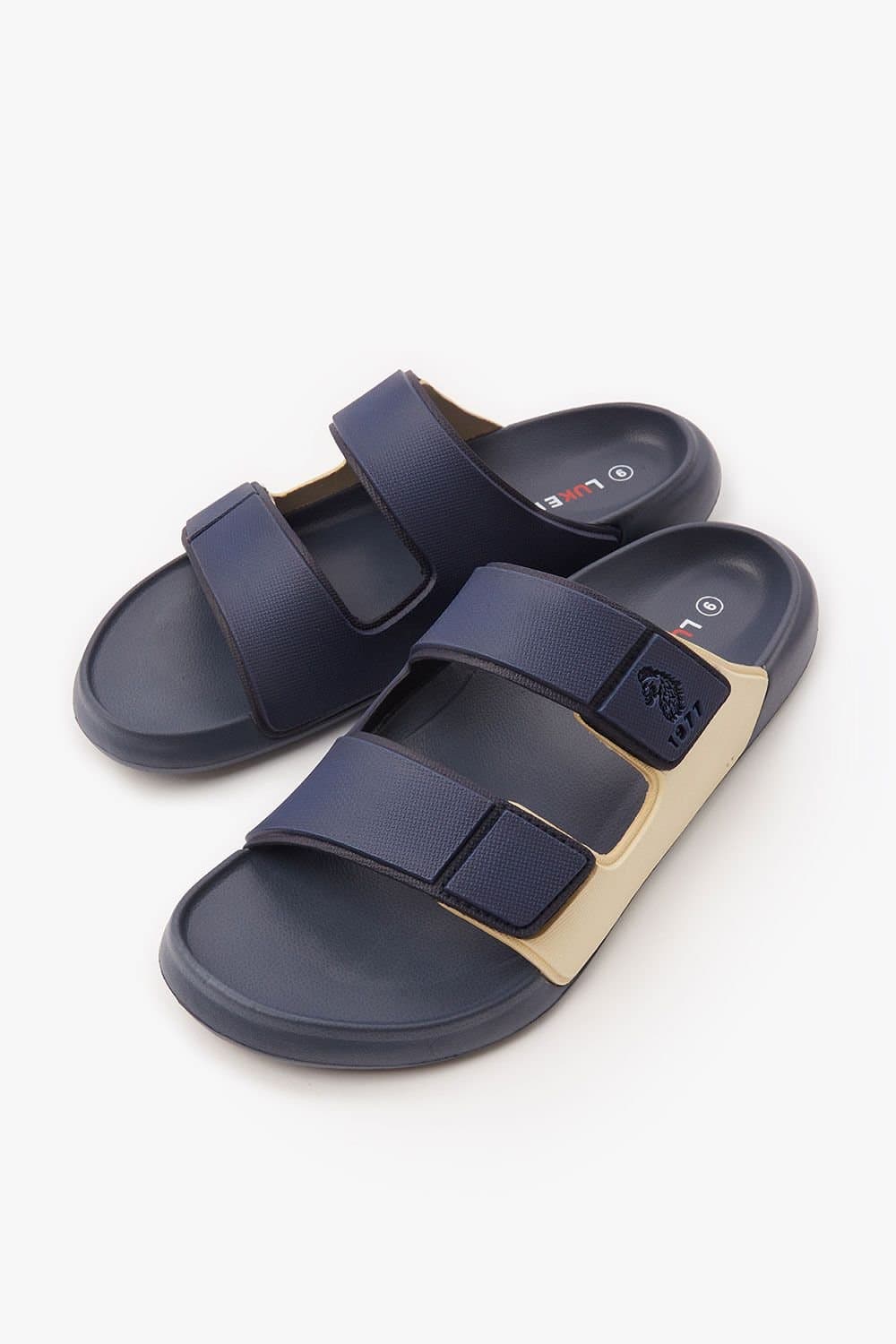 Luke 1977 Luke 1977 Men's Lisbon Double Strap Sandle in Dark Navy