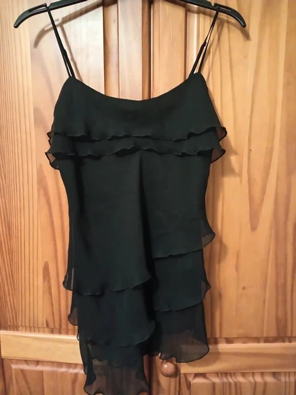 New Look Asymmetric chiffon cami