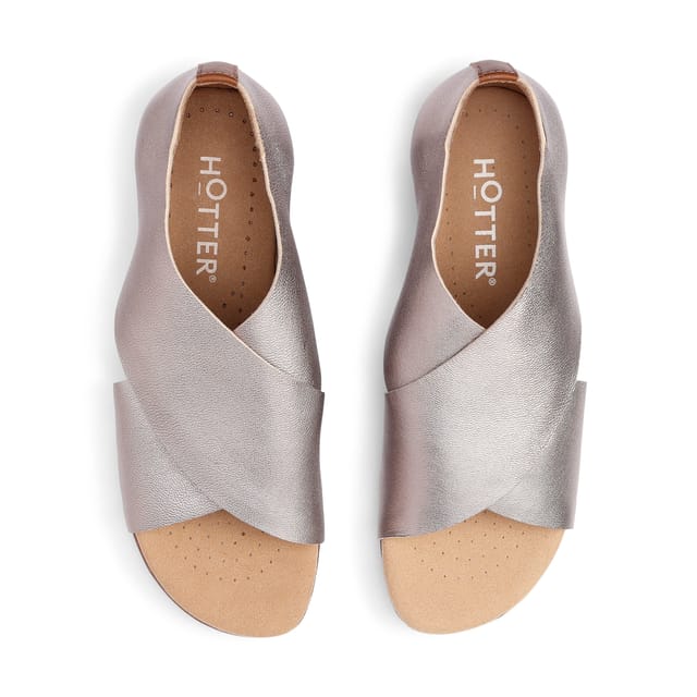 Hotter Hotter Women's 'Seren' Sandals in Rose Gold - 3