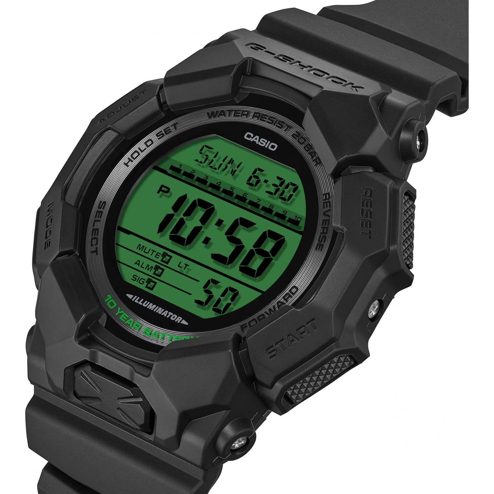 Casio Casio Men's GD-010BEG-1ER G-Shock 52mm Quartz Watch in Black - 4