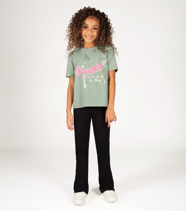 Pineapple Green Logo Print T-Shirt Pineapple New Look - 2