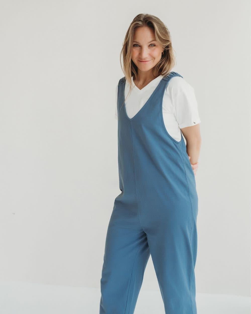 Turtledove London Turtledove London Women's Jilly Blue Jumpsuit