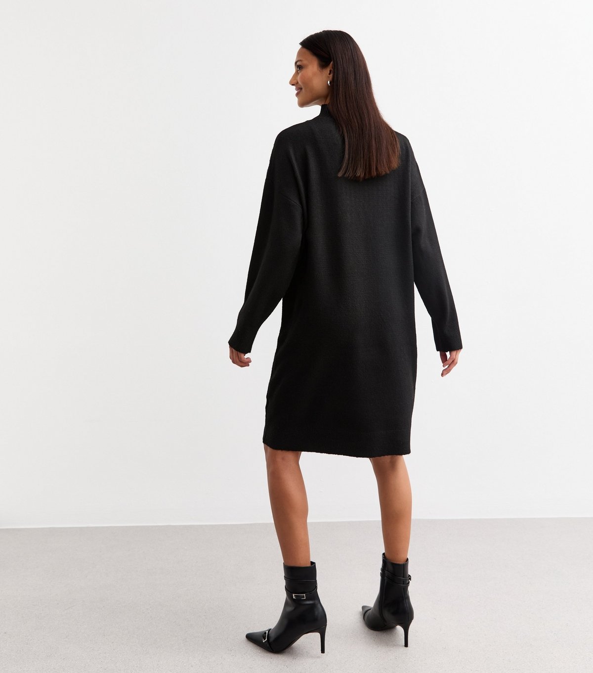 Sunshine Soul Women's Black Studded Jumper Dress Sunshine Soul New Look - 4