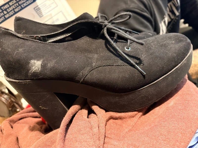 New Look New look black platform heel boots