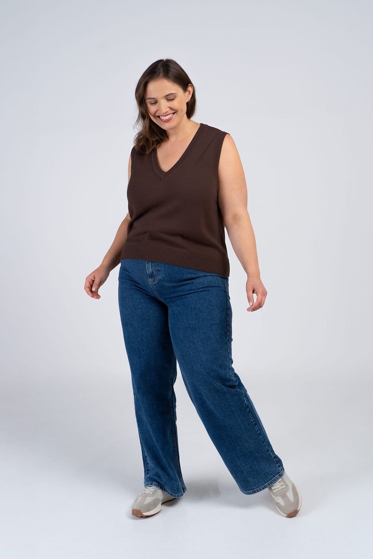 Kettlewell Kettlewell Women's Marnie Tank Top in Dark Brown - 4