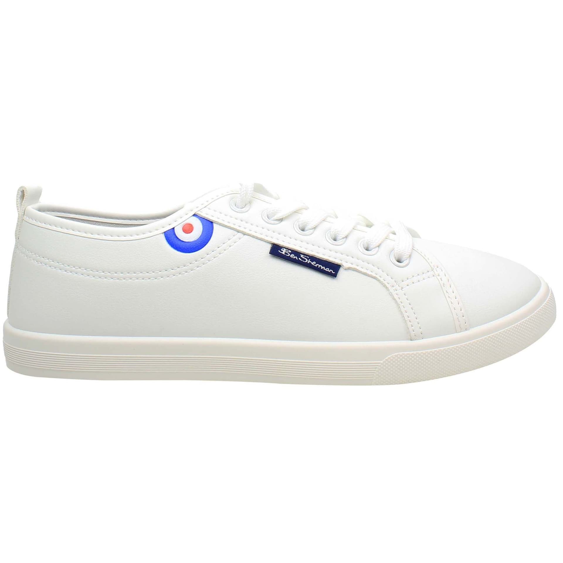 Ben Sherman Ben Sherman Men's Southside White Trainers