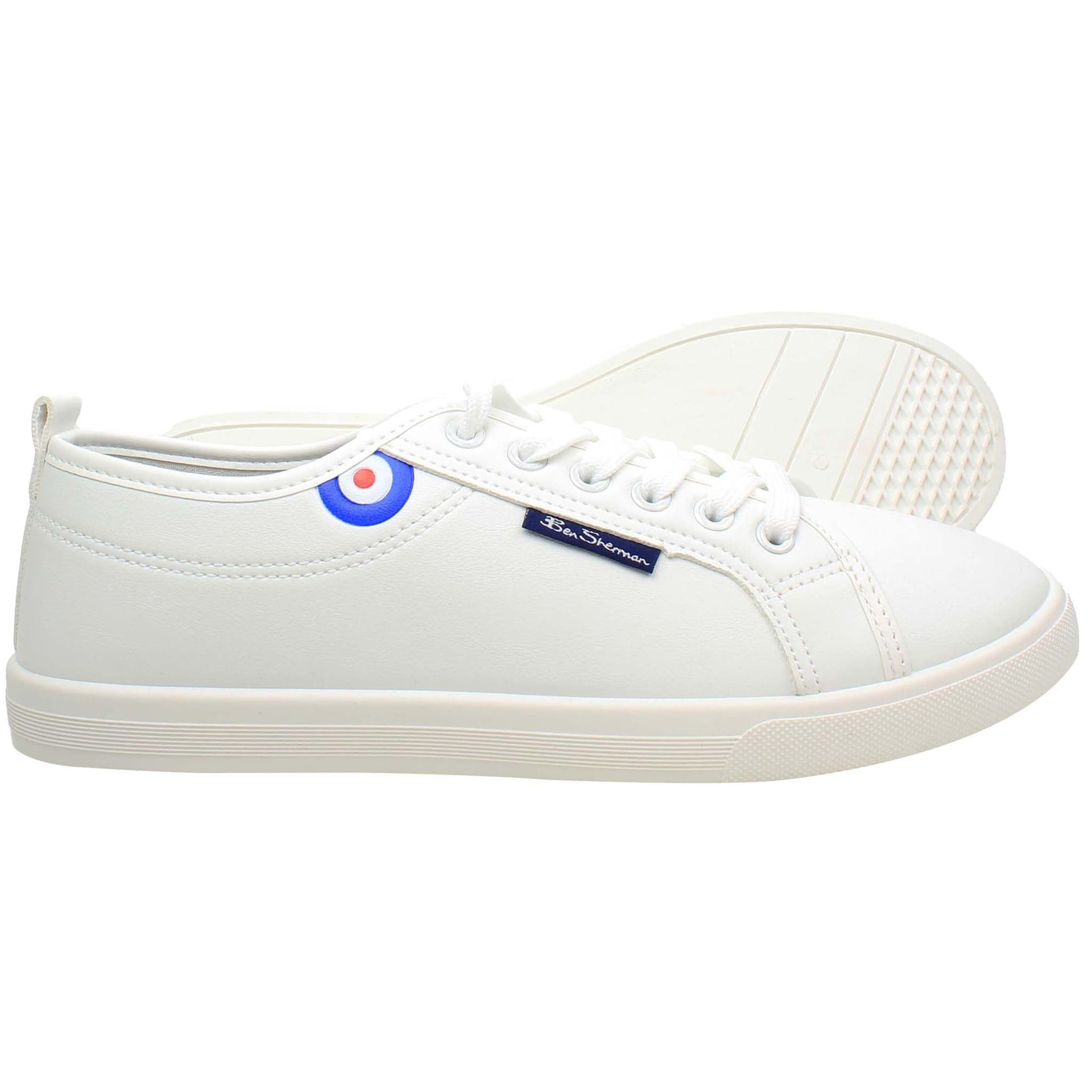 Ben Sherman Ben Sherman Men's Southside White Trainers - 4