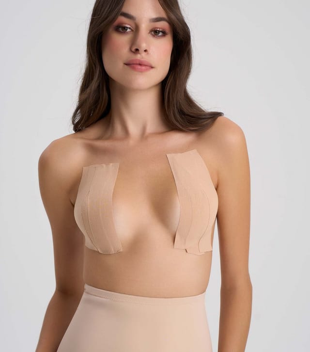 Nude Intimates Women's Beige Stick On Boob Tape Nude Intimates New Look - 3
