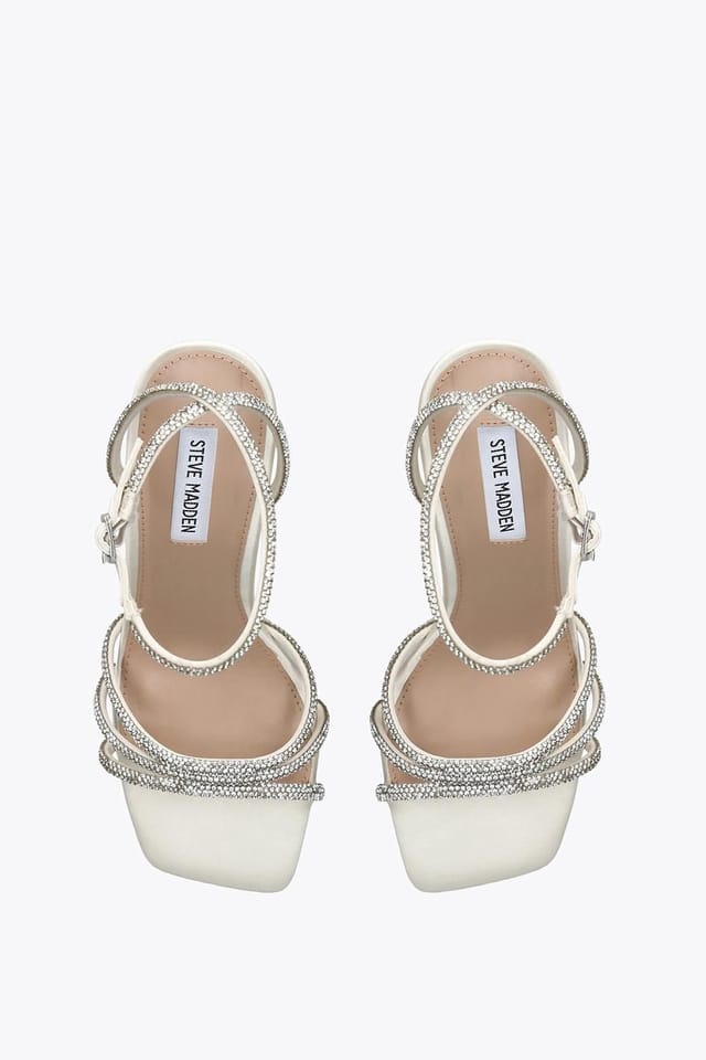 Steve Madden STEVE MADDEN Women's 'Aubri Cream' Sandals in Cream - 2