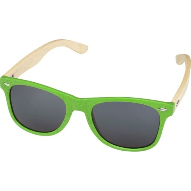 Avenue Avenue Men's Sun Ray Bamboo Sunglasses in Green - 2