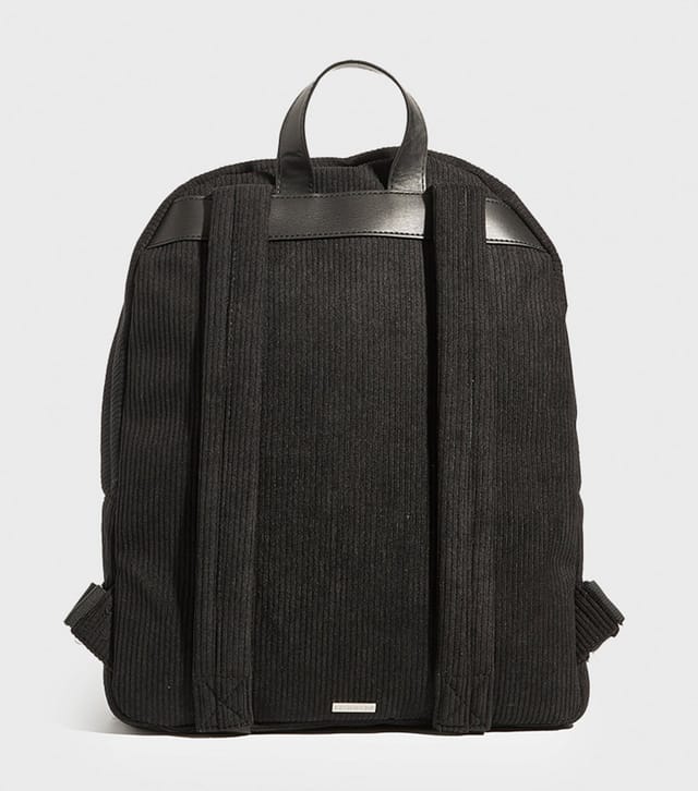 Skinnydip Black Heart Embroidered Corduroy Backpack Skinnydip New Look - 3