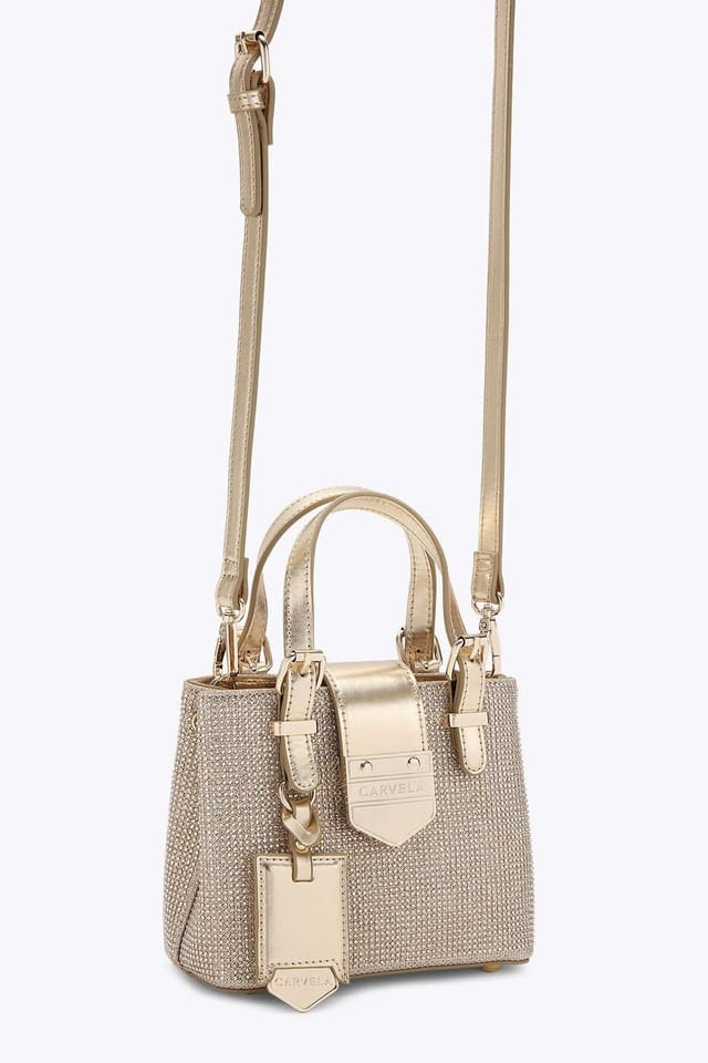 Carvela Carvela Women's 'Maria Disco Micro' Bag in Gold - 2