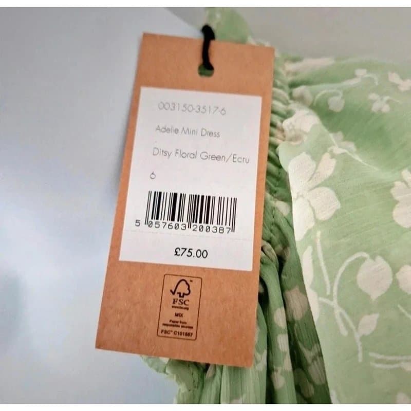 Hush Hush Ditsy Adele mini tea dress UK size 6 brand new with tags