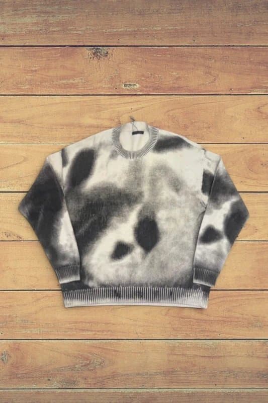 Zara Zara Abstract Knitted Jumper - Cream - M
