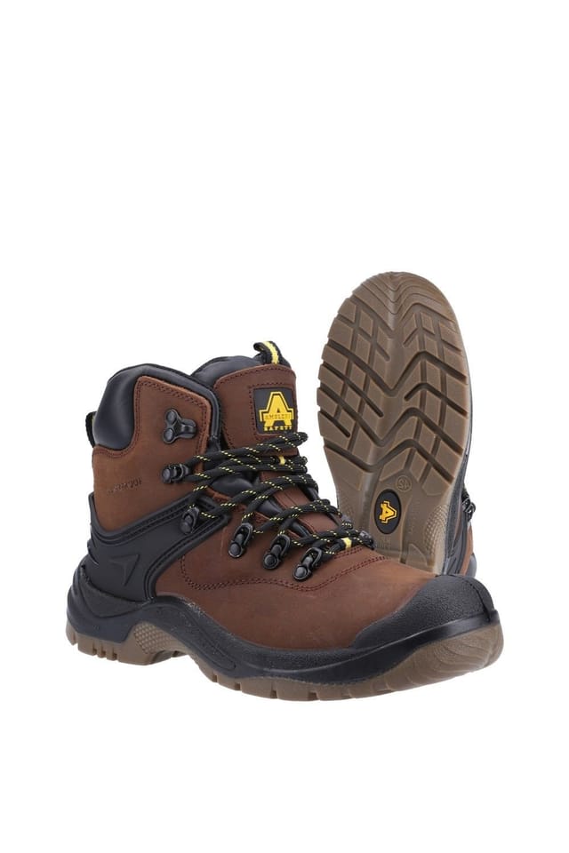 Amblers Amblers Men's 'FS197' Waterproof Safety Footwear in Brown - 3