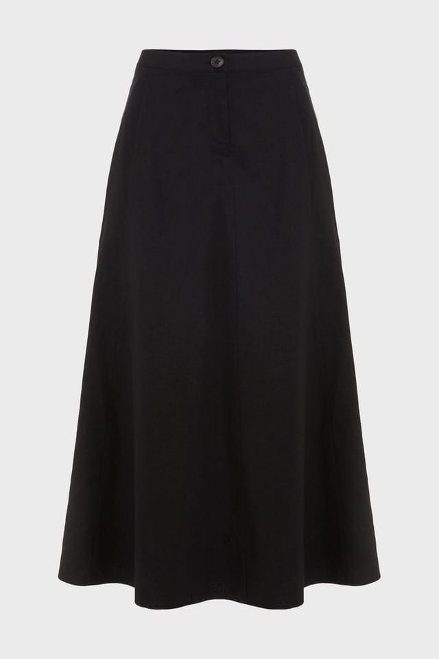 Hobbs London Hobbs London Women's Lina Midi Skirt in Black - 2