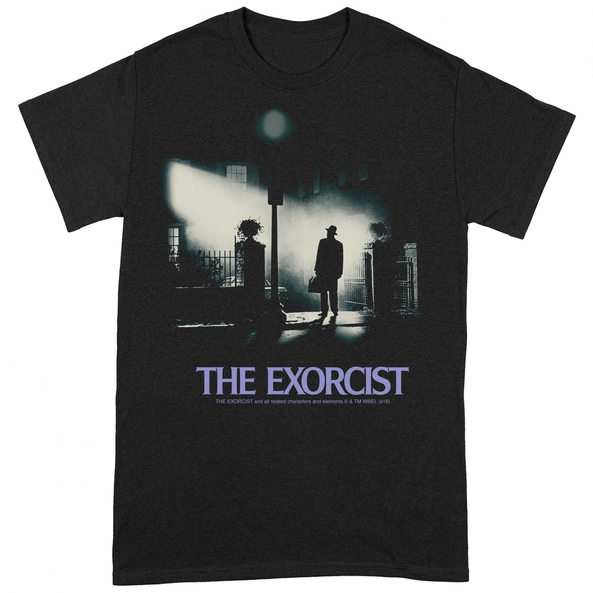 Exorcist The Movie Exorcist The Movie Men's Poster T-Shirt in Black - 1