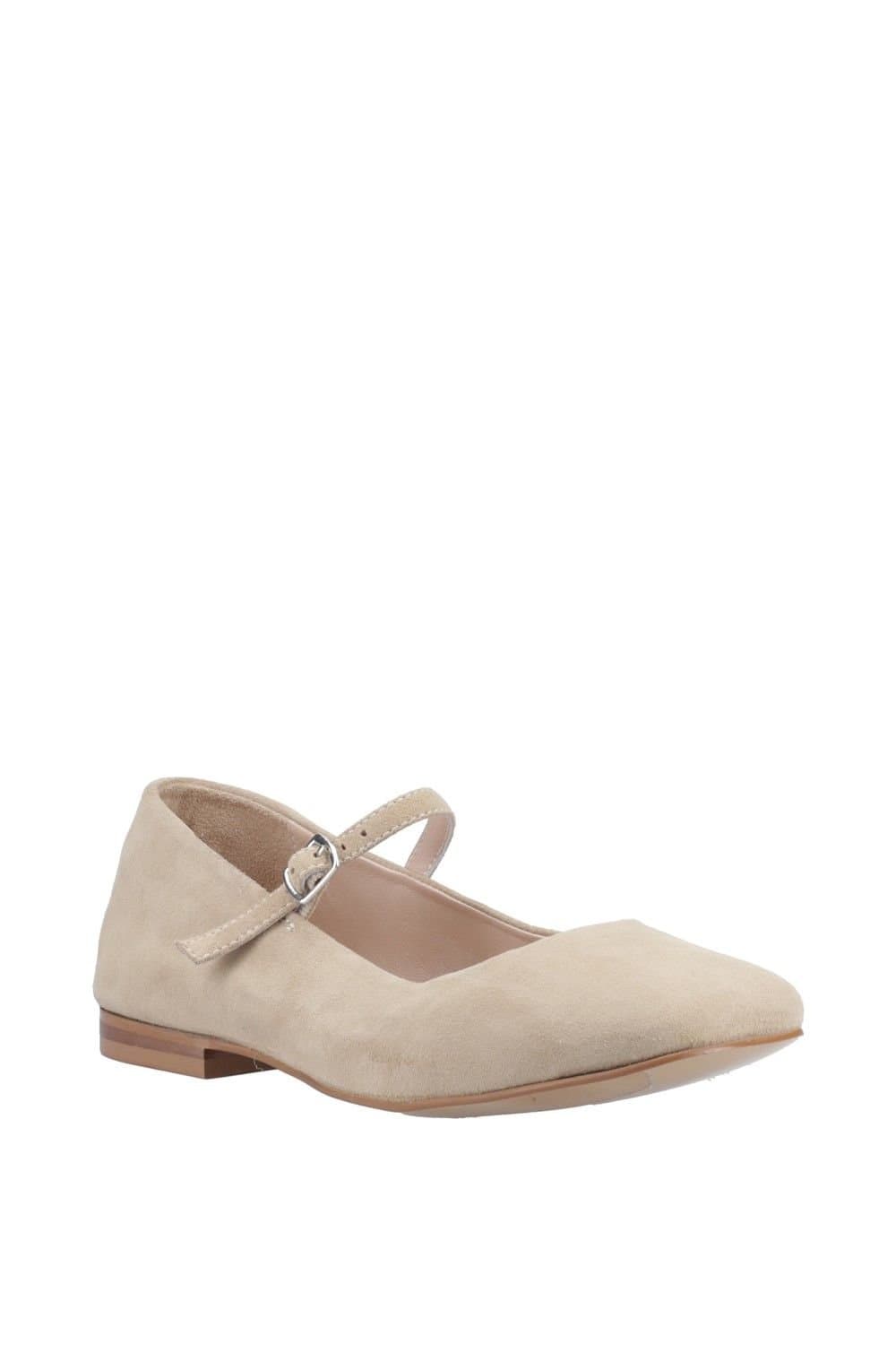 Hush Puppies Hush Puppies Women's Pasha Suede Ballerina in Taupe
