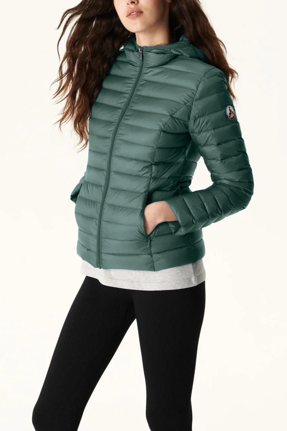 JOTT JOTT Women's Cloe Down Jacket in Bottle Green