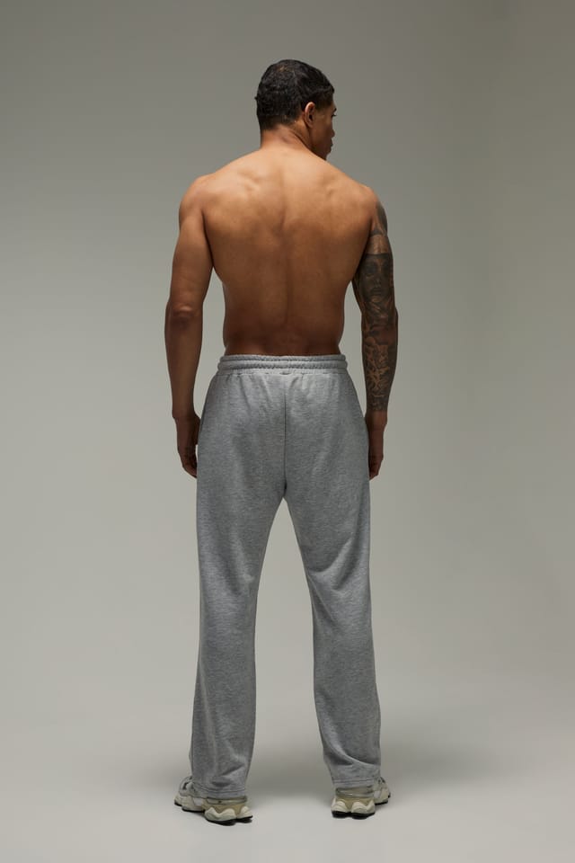 Training Dept. Training Dept. Men's Training Dept Loopback Straight Leg Fit Joggers in Grey Marl - 2
