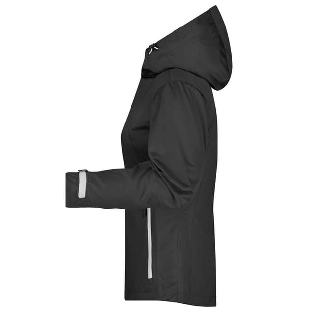 James and Nicholson James and Nicholson Women's Outdoor Jacket in Black - 3