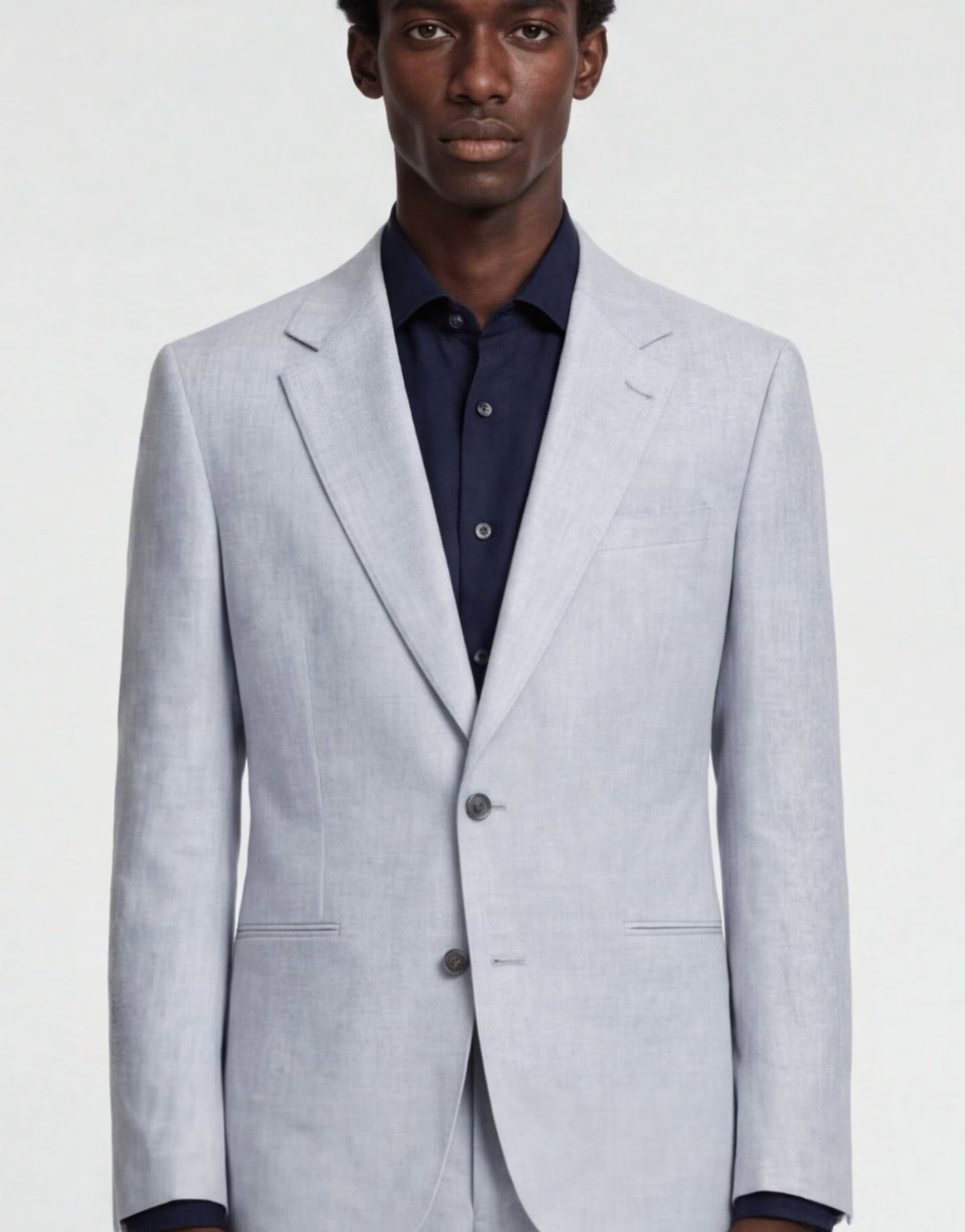 ASOS Harry Brown Giacomo slim fit single breasted suit jacket in light blue