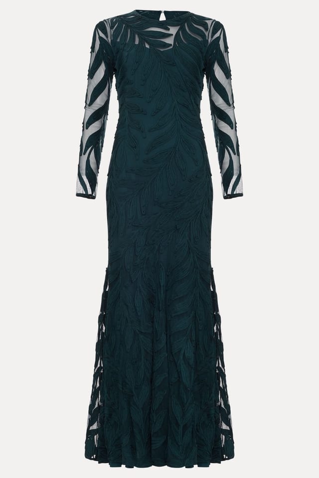 Phase Eight Phase Eight Women's Harleigh Maxi Dress in Bottle Green - 2
