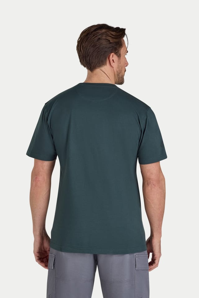 raging bull Raging Bull Men's 3D Emboss Bull T-Shirt in Dark Green - 2