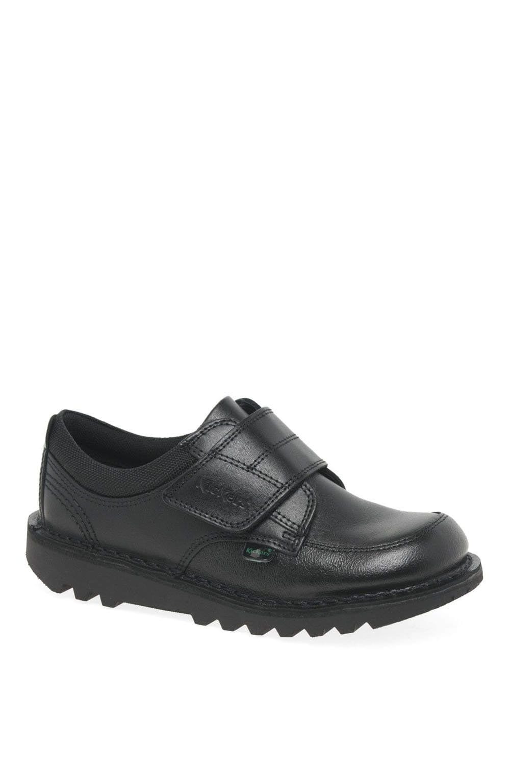 Kickers Kickers Men's 'Kick Scuff Lo' Junior School Shoes in Black - 4