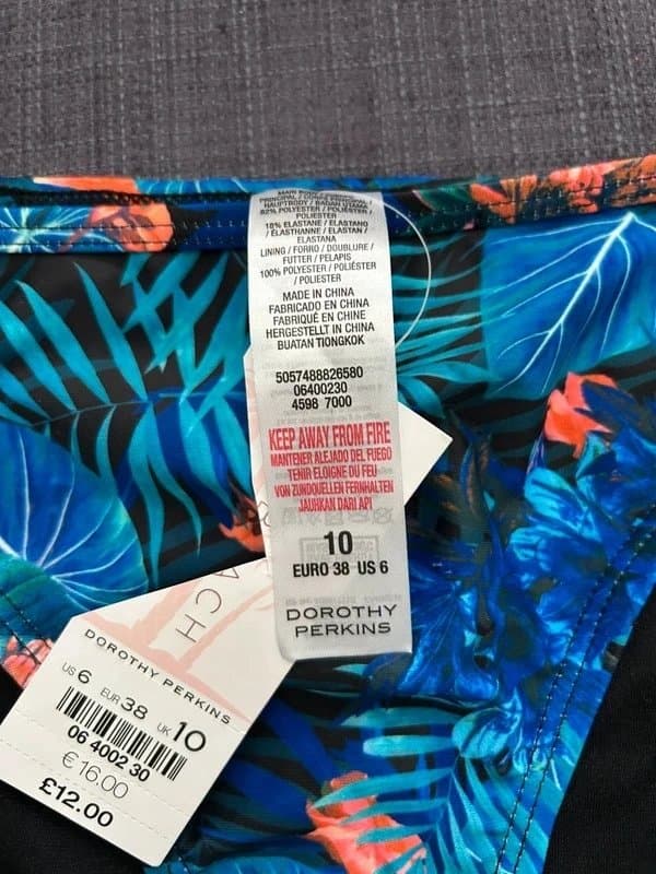 Topshop Topshop Bikini Bottom Size 10 New with Tag RRP £12