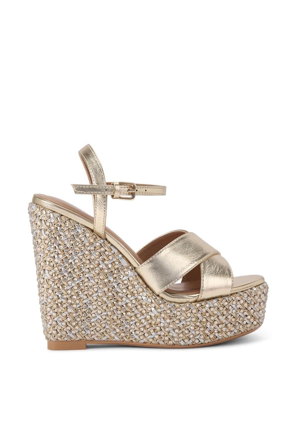 KG Kurt Geiger KG Kurt Geiger Women's 'Songbird' Heels in Gold
