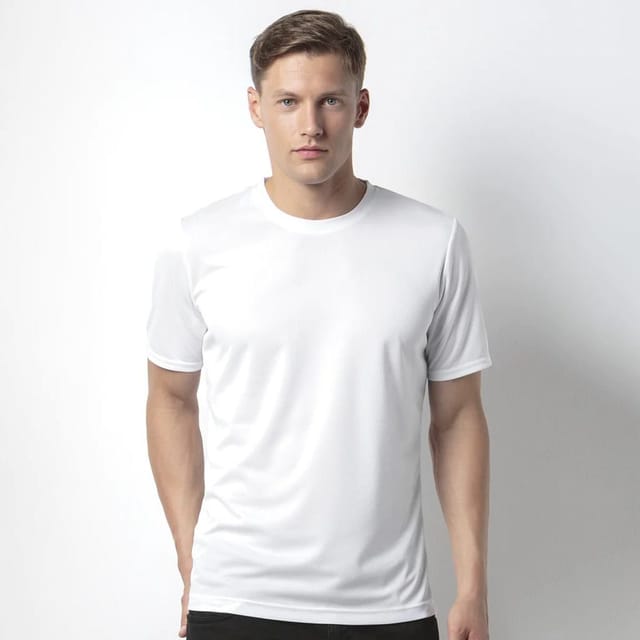 Xpres Xpres Men's Sta-Cool T-Shirt in White - 2