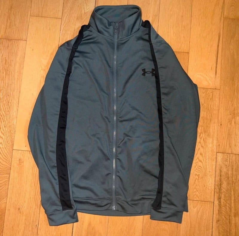Under Armour Grey Full Zip Track Jacket