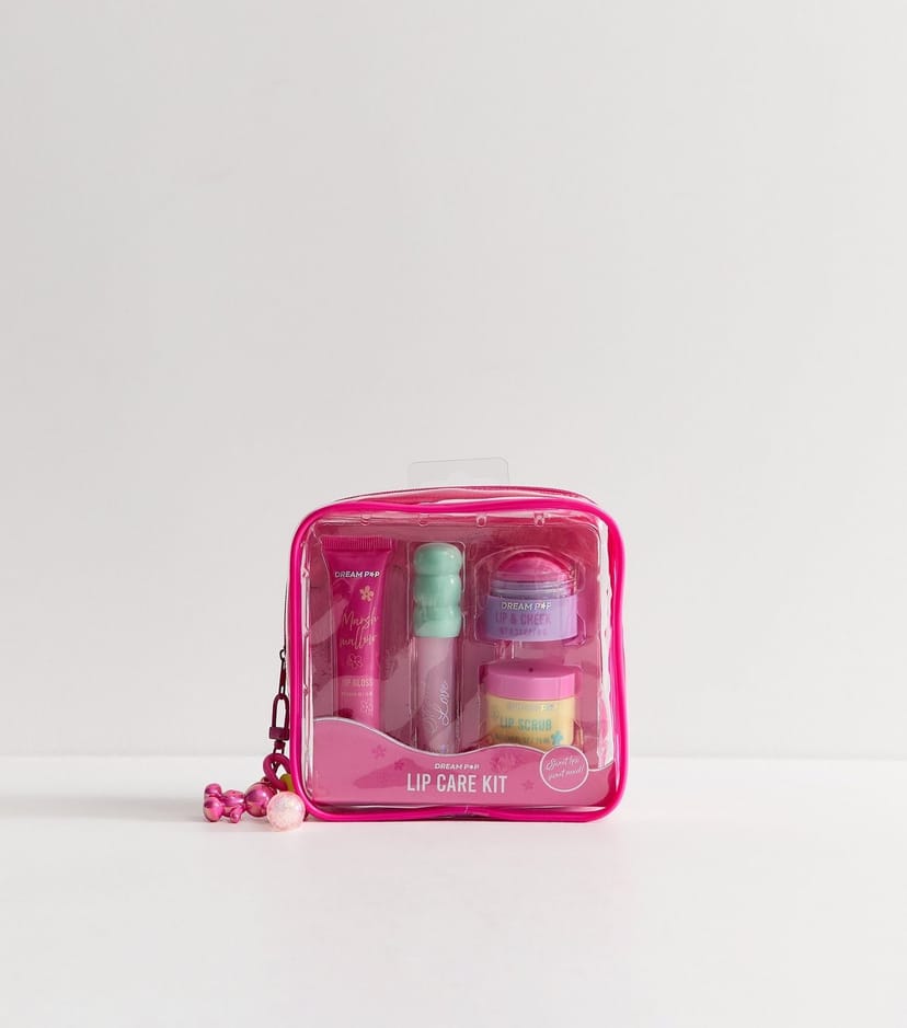 New Look Pink Pack of 4 Lip Care Set New Look - 1