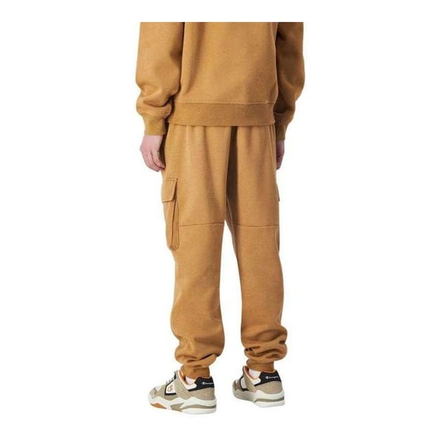 Champion Champion Men's Ribbed Cuff Cargo Trousers in Brown - 2