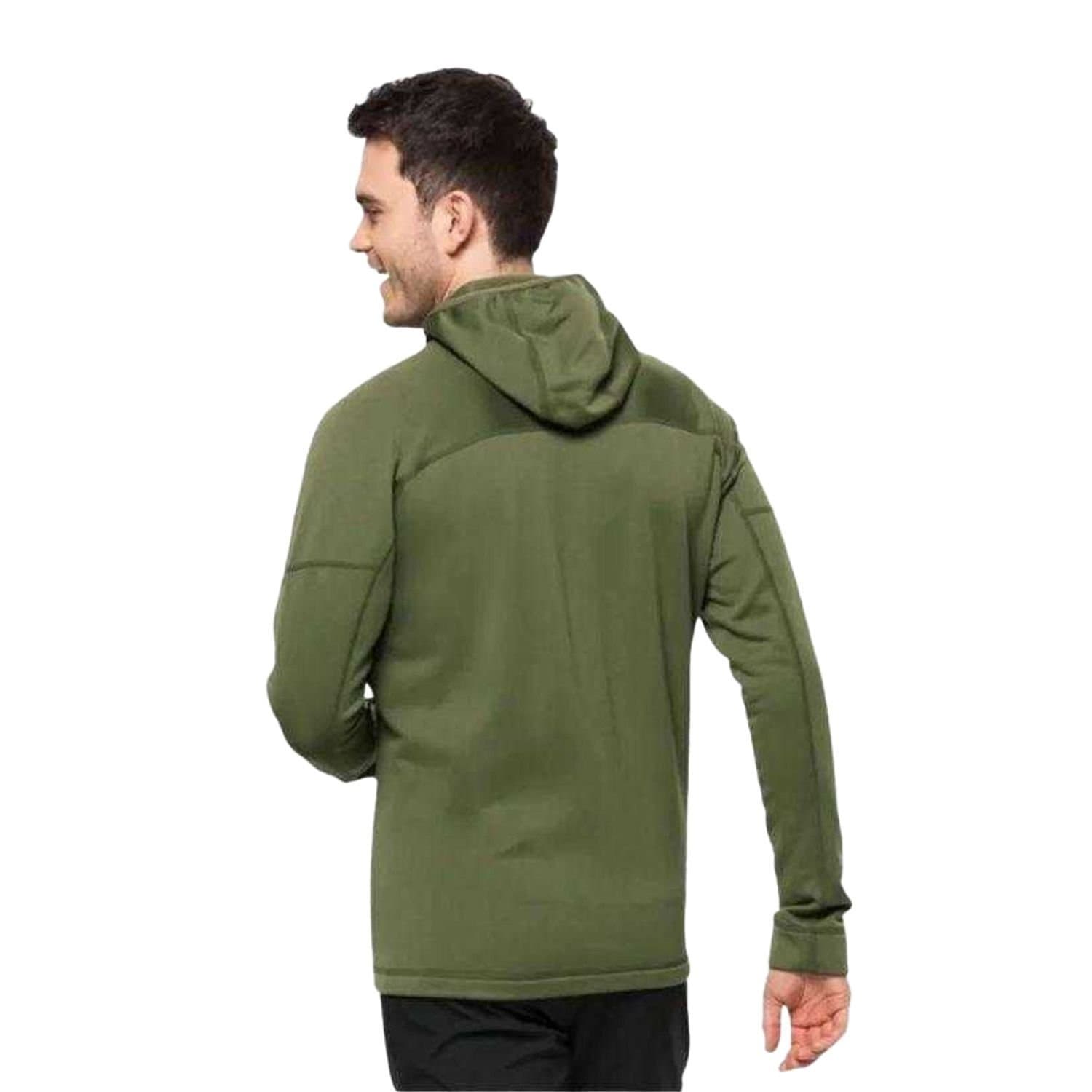 Jack Wolfskin Jack Wolfskin Men's Hirschberg Full Zip Hoodie in Green