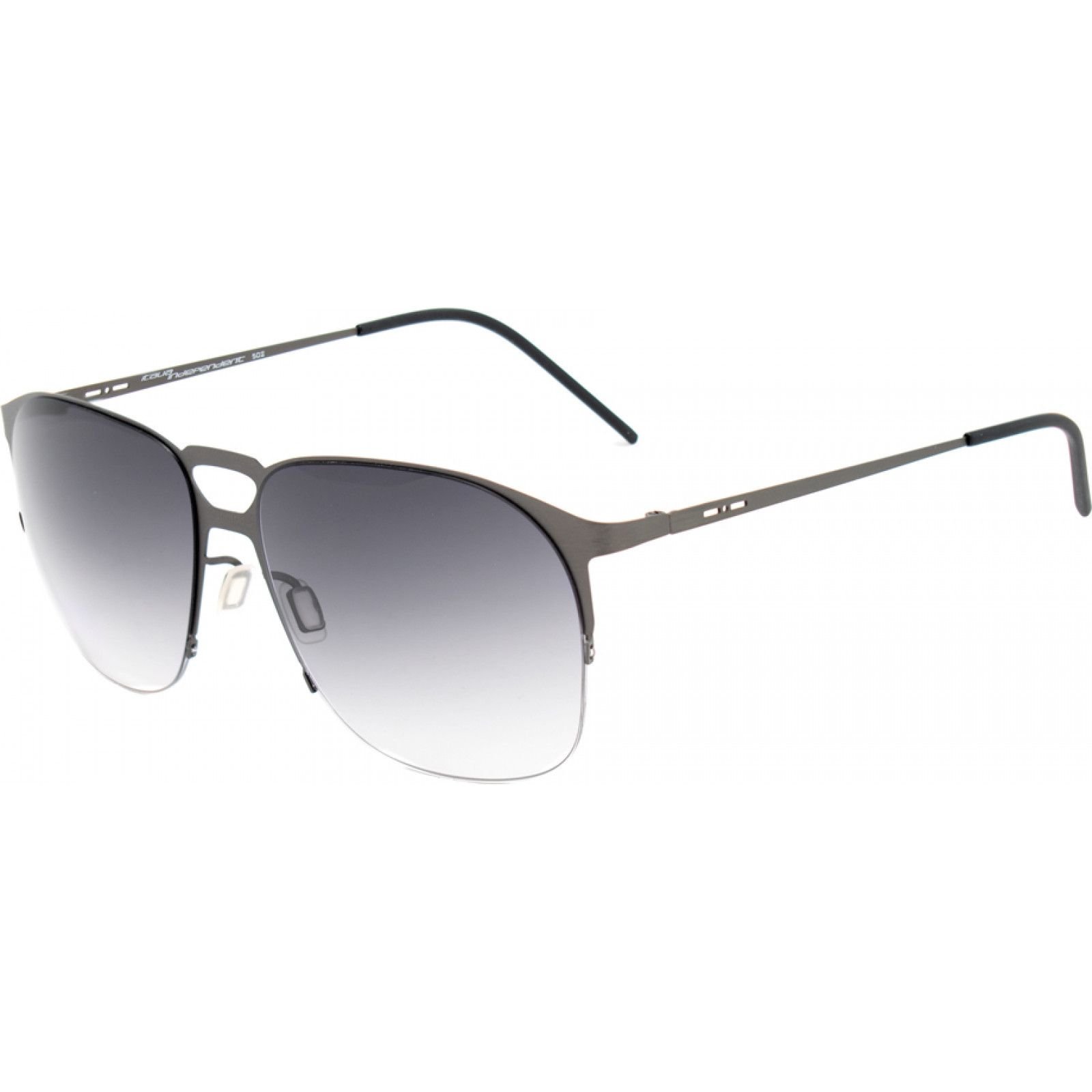 Italia Independent Italia Independent Men's 0211-078-000 Sunglasses in Grey - 1