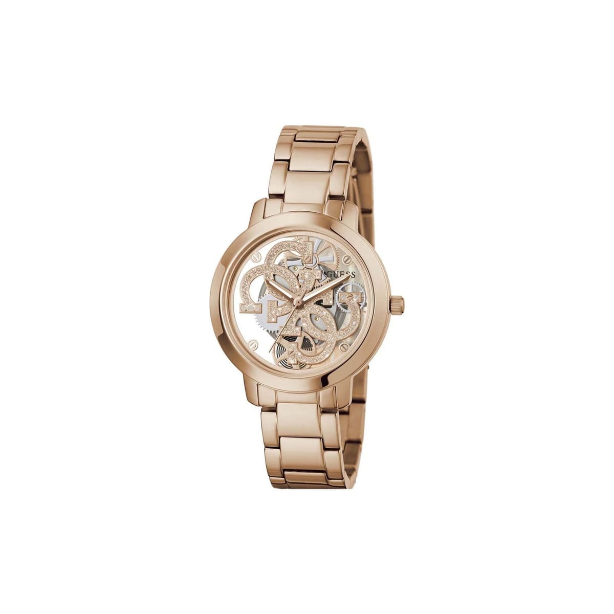 Guess Guess Women's GW0300L3 Quattro 36mm Quartz Watch in Rose Gold - 1