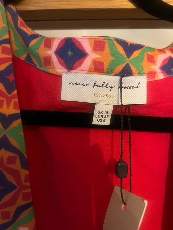 Never Fully Dressed Pink & Green Waistcoat
