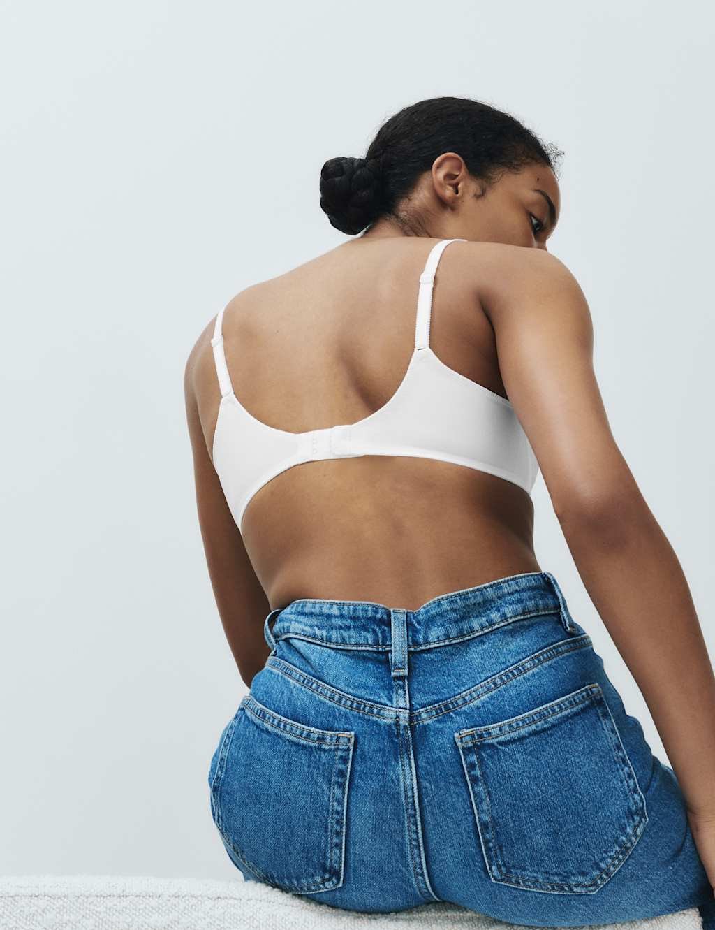 Marks & Spencer M&S Amelia Lace Wired Full Cup Bra (A-E) White - 3