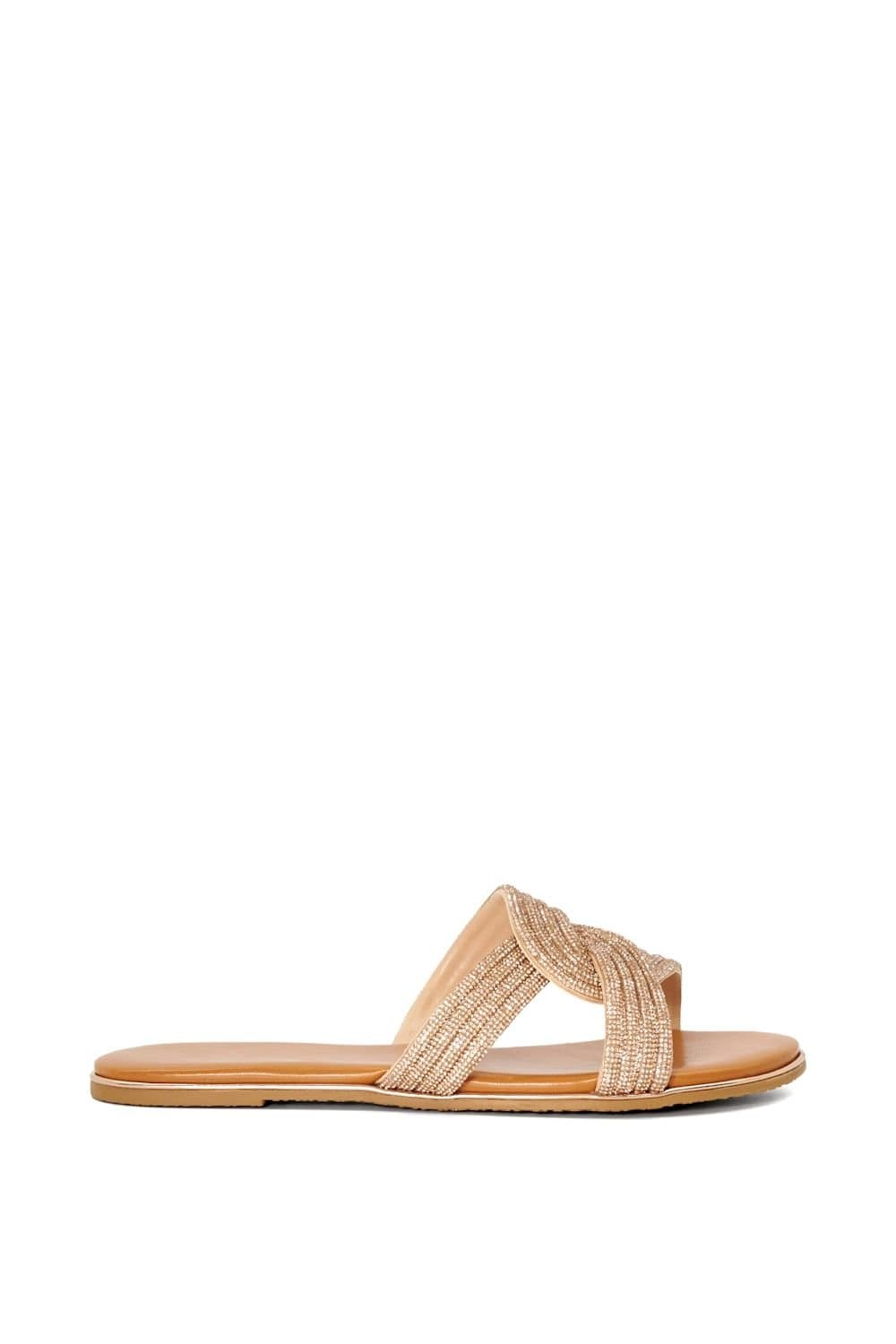 Dune London Dune London Women's 'Lovey' Sandals in Metallics