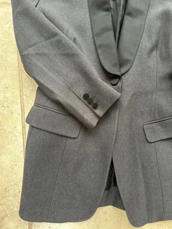 ASOS Design Lorna Luxe tux style blazer BNWT size 12