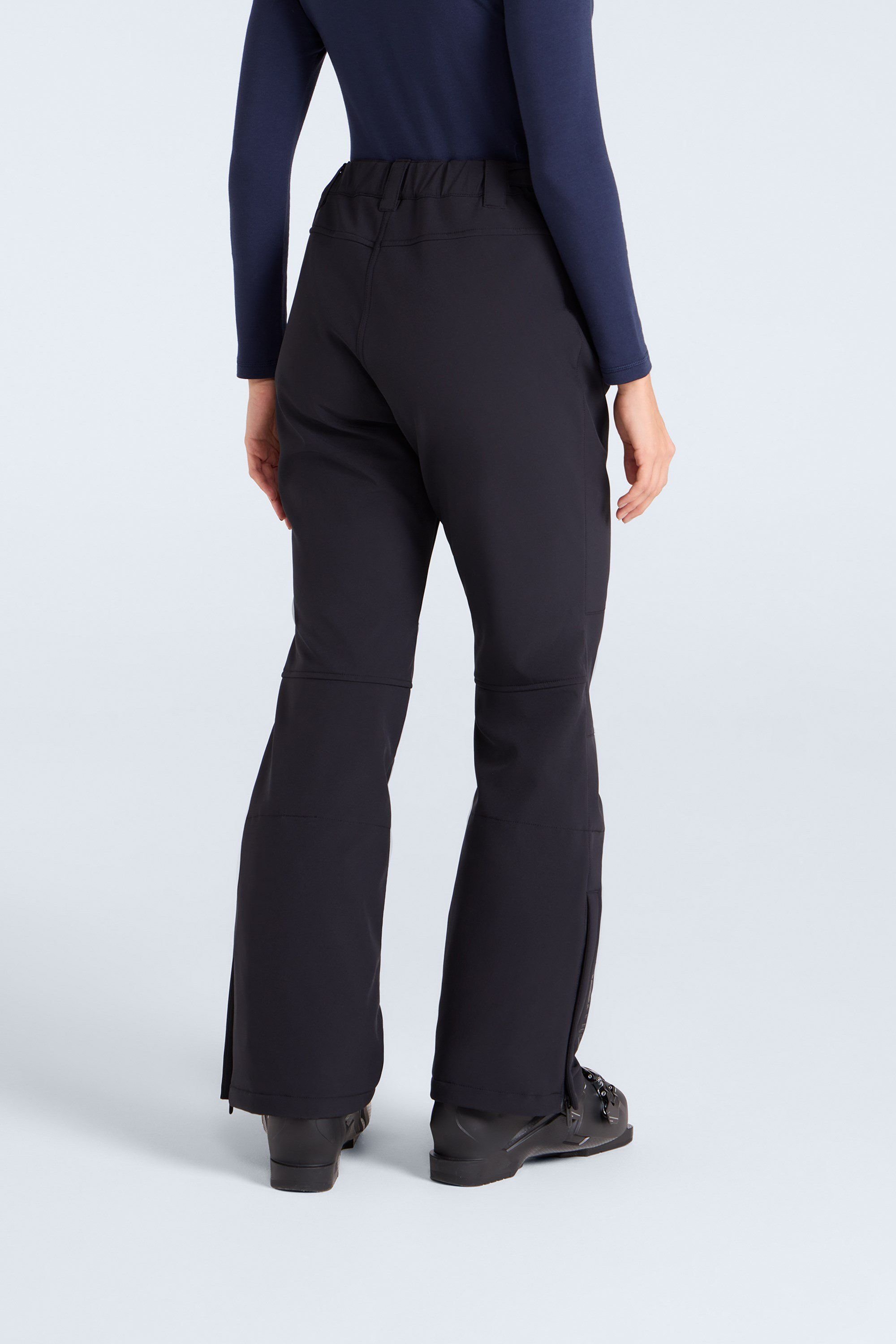 Animal Animal Women's 'Alpine' Stylish Snow Pants Water Resistant Breathable Ski Trousers in Jet Black - 3